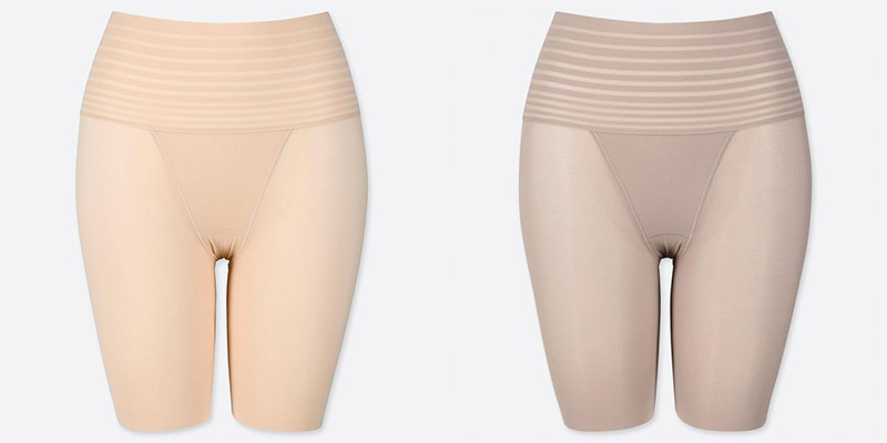 Quần Gen Uniqlo Women Body Shaper Non-lined Half Shorts Smooth