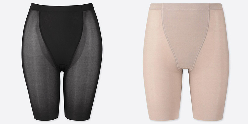 Quần Gen Uniqlo Women Body Shaper Non-lined Half Shorts Support